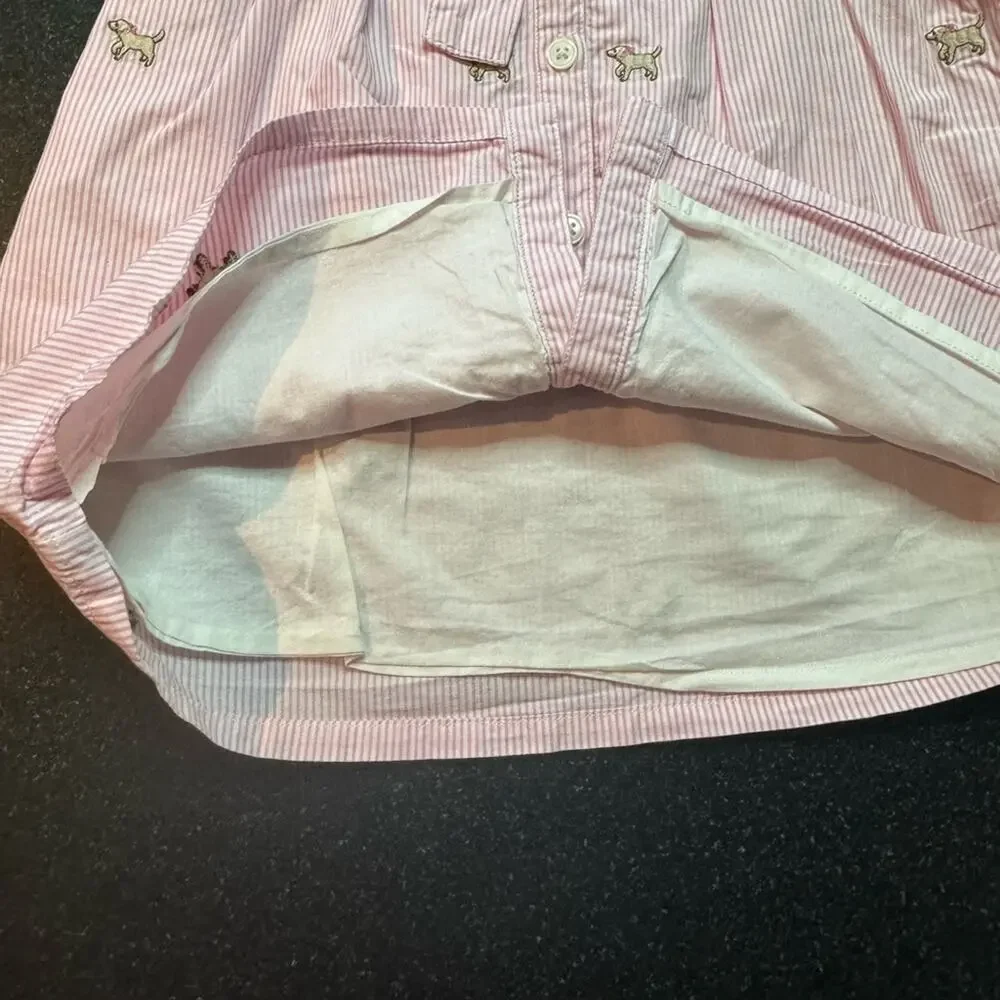 Gymboree Kids Belted Shirt Dress Size 6